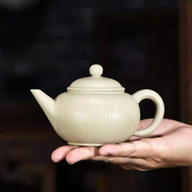 Instant shooting (level) national workers Shao Meihua high-quality white section pure handmade Yixing famous purple sand pot