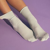 stylenanda Korea 22 spring new all-match candy-colored ribbed casual socks