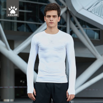 KELME Kalmei tights high-elastic long-sleeved bottoming football training running fitness clothes for men and women
