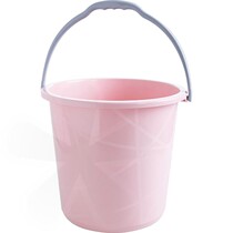 Household portable plastic large bucket thickened water storage bucket for student dormitory with Bath cover