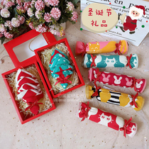 Yazan Christmas gift towel Christmas tree Ping An fruit gift box with handgift giftNew Year shop celebration cotton yarn creativity