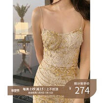 lowey paper drunken gold gold gold stamping gilded lace burlap vest sexy interior top