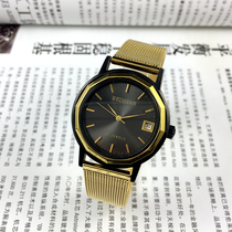 The original inventory Hefei Watch Factory nvc da cards black shell black noodles nail single Calendar manual mechanical 37mm