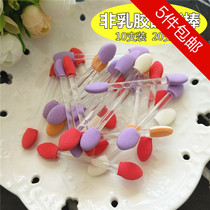 Special price non-latex eye shadow stick sponge double head eye shadow brush fainting and brush with beauty and makeup tools makeup brushes