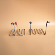 Fryer heating tube fritters Fried Meat Bunch Pan Burning Oil Electric Heating Baton Electric Fryer electric Furnace Electric Heating Tubes 220v2kw FRIED FURNACE ACCESSORIES