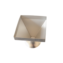 304 stainless steel pagoda meat mold creative plate decoration hotel chef creative plum dish meat mold pyramid mold