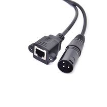 Audio Cannon three-core revolution RJ45 network cable microphone XLR Karnon public pair rj45 Mother Tune Soundstage Balance Line