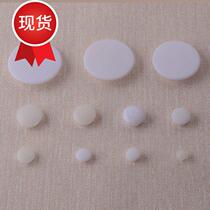 Round plug hole stopper furniture stopper plastic hole plug screw buckle type of custom made of nylon screw eye hole cover eco-friendly