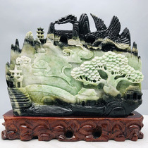 Direct supply from the source of Chinas four famous jade great exhibition grand plan Dushan jade ornaments 11 5 kg y73