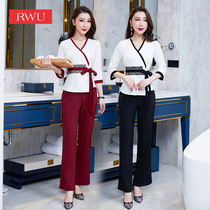 Foot massage shop Foot bath technician work clothes Sexy thin Leisure health club spa sauna massage bath work clothes