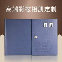 Photo studio leather album production Wedding photo album Children baby wedding photo 册子 Custom new corolla