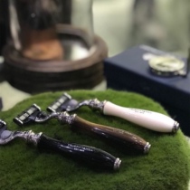 British Truefitthill Trofett Wellington manual razor razor men's birthday gift