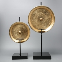 Neoclassical Postmodern Vintage Style Soft Assembly Accessories Iron Art Metal Pendulum decorative cabinet TV cabinet Candleholder Pendulum