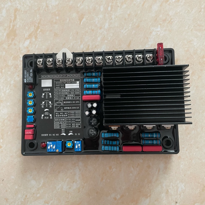 SY-AVR-2058B tone pressure plate excitation voltage regulator EM-2058B mid-ship Heavy Industry Generator AVR