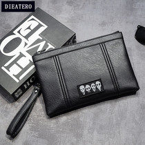 2021 New Fashion Handbags Men Genuine Leather Mens Bag Casual Hand Grab Bag Mens Hand Grab Bag Casual Thin Envelope Bag