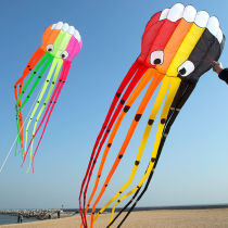 Weifang soft octopus kite adult children large super earth stand new high-end giant easy-to-fly new