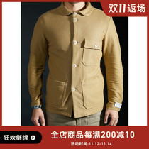 1ST PAT-RN Italian camel tooling jacket regular agent domestic spot TARZO