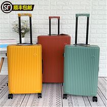 Export Japan net red suitcase ultra-light luggage mute universal wheel luggage case PC boarding box 20 inch men and women