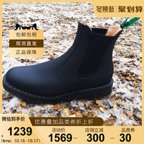 Solovair Chelsea boots autumn and winter classic black English style retro high mens and womens boots spot
