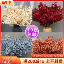 Simulation flower heart happy Flower happy flower wedding wedding wedding hall layout ceiling road lead flower arrangement fake flower silk flower material landscape