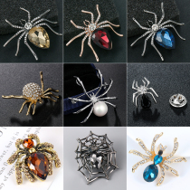 Spider brooch scorpion acrylic insect clothing accessories clothing coat coat fixed pin fashion small buckle