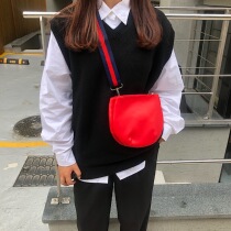 Fat fat homemade Korean ins super fire bag autumn and winter new student messenger bag bag female 2021 shoulder bag saddle bag