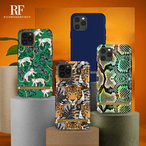 Richmond Finch applies Apple RF phone shell anti-fall iPhone11ProMax tiger green leopard flower