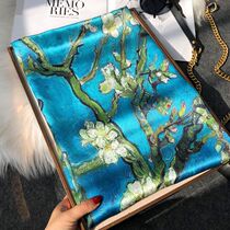 2021 new silk scarf womens shawl long mother spring and autumn long gauze towel 100% match fashion scarf thin section