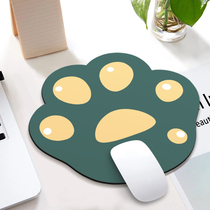 Thickened mouse pad Cute female cartoon small personality wrist protection game custom custom computer table mat desktop mat