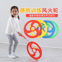  Hot Wheels outdoor rolling iron ring Rolling iron ring Nostalgic sensory training toy Hair sports kindergarten sports equipment