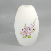 Lamp Accessories Glass Lampshade Milk White Frosted E27 Oval Lampshade Restaurant Light Pendant Lamp Milk White Frosted Lampshade