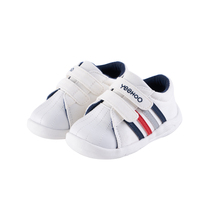 British baby toddler shoes men and women baby comfortable cloth shoes Sports wind Joker small white shoes 10792061