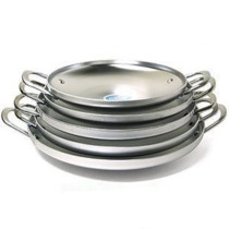 South Korea original Imported Stainless Steel Cattle Sausage Soup Pot of Shallow Soup Pot Hot Pot Pan Hot Pot pot Pot Pan Arc Pan