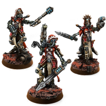Wargame Exclusive mechanical monotheism in the FEMALE SAGITARIUS SERGEANTS