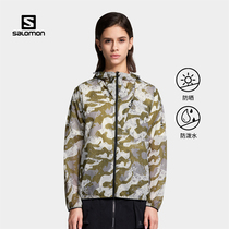 salomon salomon Womens Sunscreen Clothing Skin Clothes Summer New Water-proof Windproof Jacket Sports Top