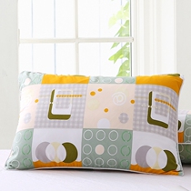 College student dormitory adult pillow single Korean girl double simple nap cute cartoon pillow with pillowcase