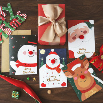 Christmas Cards Beautifully Cartoon Mini Mini Card Thanks Blessings Children Gift Little Greeting Cards With Envelopes