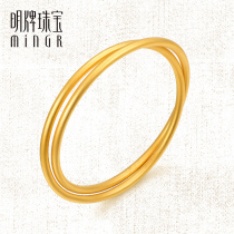 Ming brand jewelry gold bracelet heorman gold foot ancient style bracelet and double bracelet AFI0142 price