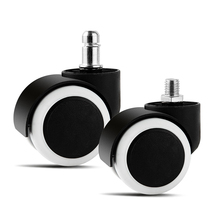 Universal Wheels Swivel Chair Office Chair Wheels Pulley Chair Accessories Castors Wheels Wheels Computer Electric Race Chair Roller orientation wheels