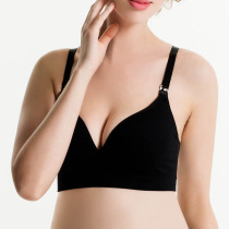 Loss of money clearance Jonia maternity underwear Nursing bra Adjustable rimless anti-sagging gathered mold cup