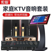 Sony Ai CK-M13 home theater KTV audio set full set of speakers power amplifier song machine living room TV karaoke home conference card bag speaker wireless Bluetooth song