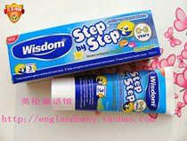 British century old Wisdom Baby Baby Baby moth-proof swallowing edible natural fluoride toothpaste 75g