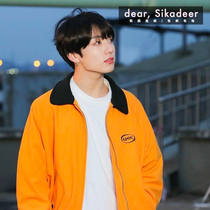 South Korea APOC bulletproof youth league BTS Tian Zhongguo jacket with the same style female zipper jacket male loose tide brand