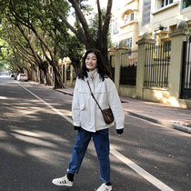 Jacket Jacket Women 2021 Spring and Autumn New Korean Loose bf Student Joker oversize Vintage Short Jacket