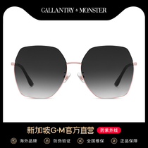 Sunglasses womens summer Korean version of the tide sunglasses sunscreen anti-UV strong light face thin 2021 new tide glasses