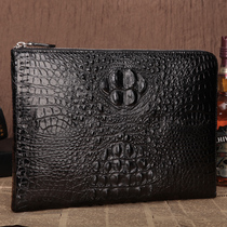 Crocodile leather handbag men genuine leather large capacity clutch bag business wallet casual mens clutch bag envelope bag mens bag