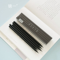 Jinyi stationery black wood pencil Primary School students non-toxic HB sketch painting pencil exam children safety lead-free poison pencil 2bhb students special without eraser head pencil not sharpened
