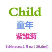 American childhood children purple Daisy drops 29 6ml brown glass bottle