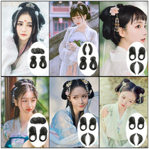 Xinyi ancient costume Hanfu twist hair bag Bridal styling set New studio flower thousand bones Other single product combination