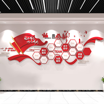 High-end Custom Party Branch Party Members Wind Photos Cultural Wall